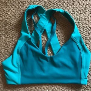 NWOT Lululemon Colorblock sports bra